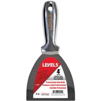 Spachtel ganz aus Edelstahl Profi 4'/102mm 5-404 - Level5 von LEVEL5