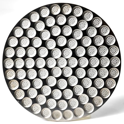 Leverpresso 53 mm Pucksieb – präzisionsgestanzter Edelstahl, 0,8 mm dünn, fördert gleichmäßige Wasserverteilung und hilft, Kanäle zu minimieren von LEVERPRESSO