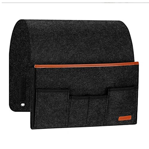 Hängetasche an der Seite des Sofas, Sofa-Stuhl-Armlehnen-Organizer mit 5 Taschen, rutschfester Fernbedienungshalter, Liege-Couch-Aufbewahrungstasche for Zeitung, Zeitschriften, TV-Fernbedienungen, Tab von LEVINE