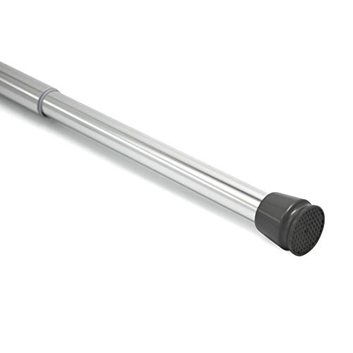 Levivo Gardinenstange, 95% Aluminium, 5% Kunststoff, Chrom Levivo Gardinenstange, 95% Aluminium, 5% Kunststoff, Chrom von LEVIVO