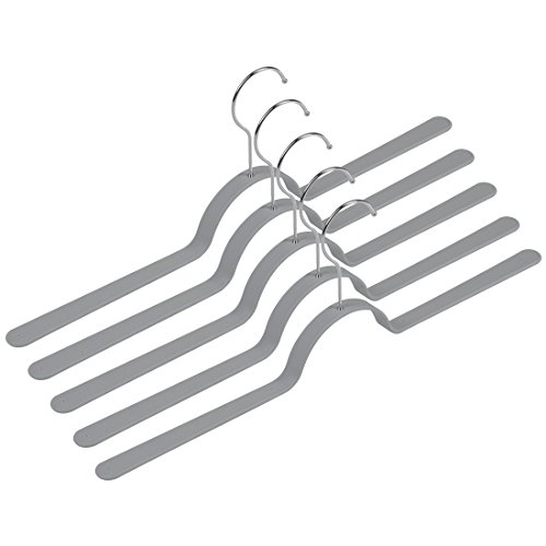 Levivo Kleiderbügel, im 5er Set, Federstahl, dunkelgrau, 47 x 2 x cm, 10 Einheiten Levivo Kleiderbügel, im 5er Set, Federstahl, dunkelgrau, 47 x 2 x cm, 10 Einheiten von LEVIVO