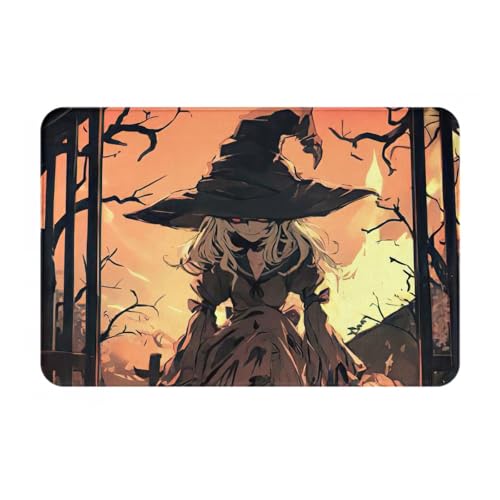 LEVNDIEJ Fußmatte mit Halloween-Horror-Druck, für den Außenbereich, Eingang, Fußmatten, für Eingang, Haustür, Garage LEVNDIEJ Fußmatte mit Halloween-Horror-Druck, für den Außenbereich, Eingang, Fußmatten, für Eingang, Haustür, Garage von LEVNDIEJ