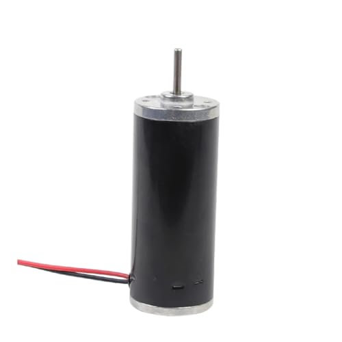 12V 24V Miniatur-Gleichstrom-Hochgeschwindigkeitsmotor mit Kohlebürste 3175ZY Einstellbare Geschwindigkeit kann CW CCW-Hochleistungsmotor(88MM 8000RPM_24V) von LEWLUIRZA