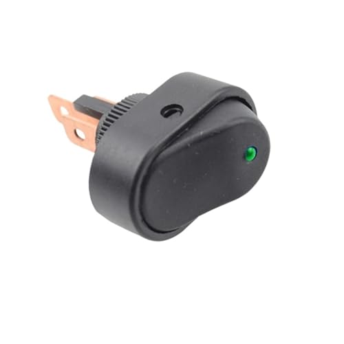 1PC Auto Modifikation led beleuchtete Wippschalter 12V 30A rot/grün/gelb/blau(Green) von LEWLUIRZA