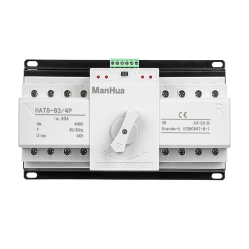 HATS-63/4P 63A 230VAC Dual Power Automatic Transfer Switch CB-Typ-Schalter HATS-63/4P 63A 230VAC Dual Power Automatic Transfer Switch CB-Typ-Schalter von LEWLUIRZA