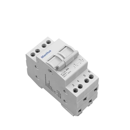 SF 219G Transferschalter 40A 3Positionen I-0-II Modularer DIN-Schienen-Umschalter SF 219G Transferschalter 40A 3Positionen I-0-II Modularer DIN-Schienen-Umschalter von LEWLUIRZA