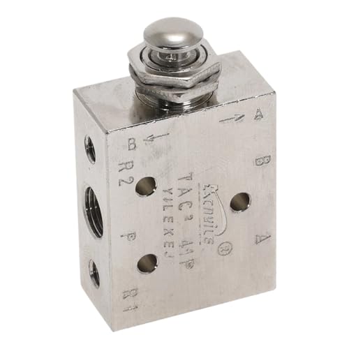 TAC2-41P Pneumatisches mechanisches Ventil, pneumatisch, 2 Positionen, 3-Wege-Federknopf, Luftventil, pneumatischer Ventilschalter TAC2-41P Pneumatisches mechanisches Ventil, pneumatisch, 2 Positionen, 3-Wege-Federknopf, Luftventil, pneumatischer Ventilschalter von LEWLUIRZA