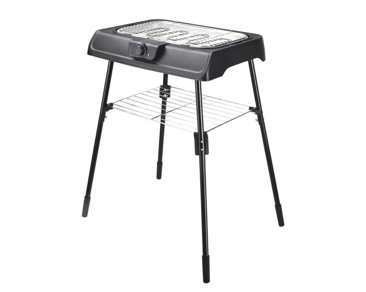 LEX Kombigrill Tisch- und Standgrill elektrisch ca. 52 x 39 cm mit Metalluntergestell, Stufenloser Temperaturregler von LEX