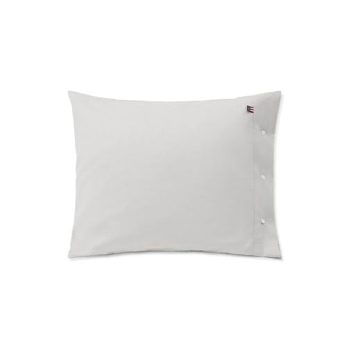 Lexington Pin Point Gray Cotton Pillowcase von Lexington