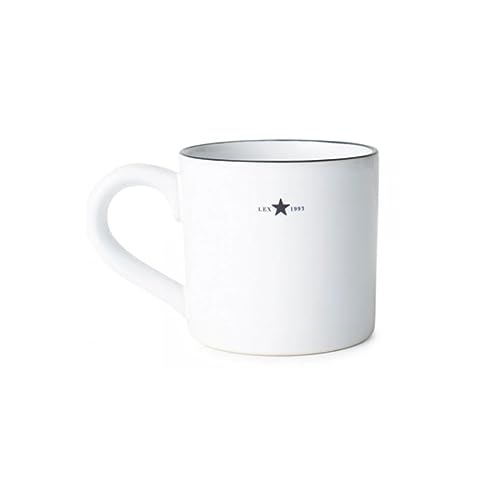 LEXINGTON Stoneware Mug, White/Dk Blue, One Size von LEXINGTON