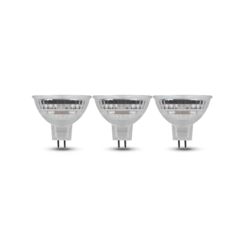 LEXMAN - 3er-Set LED-Lampen - 3 x Glühbirnen GU 5.3 - Ø50 - GU5.3-450 Lm - 4,4 W entsprechend 35W - 2700k - Warmweiß von LEXMAN