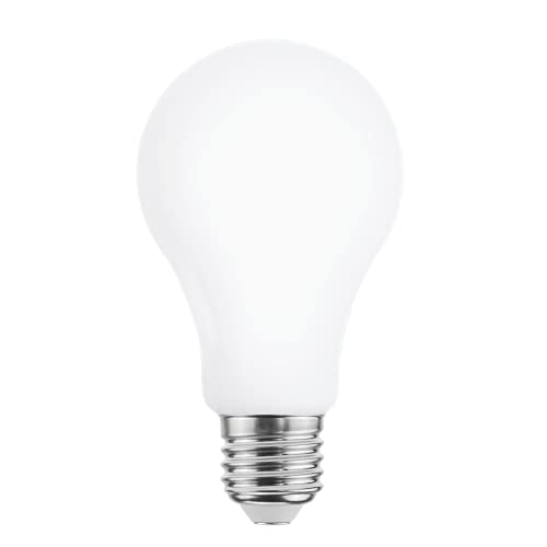 LEXMAN - Opake Blasen-LED-Glühbirne - Ø70 - E27-2452 Lm - 18W entspricht 150W - 2700k - Warmweiß - E27 Birne von LEXMAN
