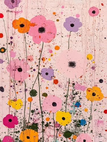 Blume Diamond Painting Erwachsene Kinder, Blume Diamant Painting Bilder Set, 5D Vollbohrer Kristall Stickerei Kreuzstich Basteln Erwachsene Anfänger Home Wand Deko Wohnzimmer Geschenke 30x40cm 7g-52W Blume Diamond Painting Erwachsene Kinder, Blume Diamant Painting Bilder Set, 5D Vollbohrer Kristall Stickerei Kreuzstich Basteln Erwachsene Anfänger Home Wand Deko Wohnzimmer Geschenke 30x40cm 7g-52W von LEYAUPGO