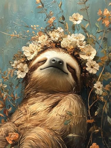 Blume Diamond Painting Otter Diamond Painting Erwachsene Kinder DIY 5D Vollbohrer Mosaikherstellung Stickerei Kreuzstich Diamanten Malerei Anfänger, Zimmer Deko Wohnzimmer Geschenke 30x40cm u7-196 Blume Diamond Painting Otter Diamond Painting Erwachsene Kinder DIY 5D Vollbohrer Mosaikherstellung Stickerei Kreuzstich Diamanten Malerei Anfänger, Zimmer Deko Wohnzimmer Geschenke 30x40cm u7-196 von LEYAUPGO
