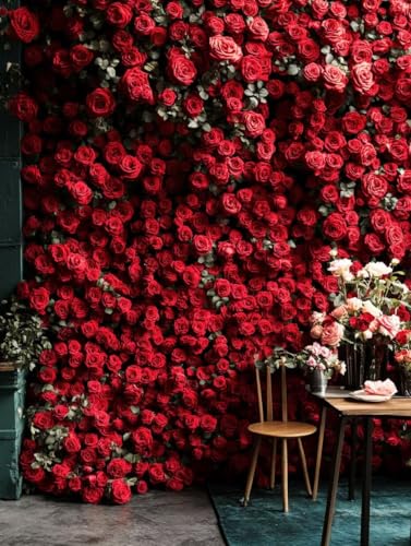 Blume Diamond Painting Rose Diamond Painting Erwachsene Kinder DIY 5D Vollbohrer Mosaikherstellung Stickerei Kreuzstich Diamanten Malerei Anfänger, Zimmer Deko Wohnzimmer Geschenke 50x70cm e7-401 von LEYAUPGO