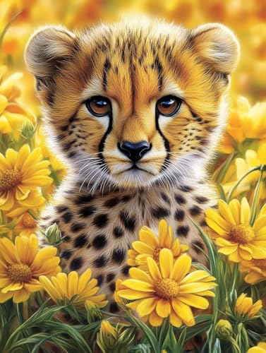 Blume Diamond Painting Tier Diamond Painting Erwachsene Kinder DIY 5D Vollbohrer Mosaikherstellung Stickerei Kreuzstich Diamanten Malerei Anfänger, Zimmer Deko Wohnzimmer Geschenke 50x70cm t7-13S Blume Diamond Painting Tier Diamond Painting Erwachsene Kinder DIY 5D Vollbohrer Mosaikherstellung Stickerei Kreuzstich Diamanten Malerei Anfänger, Zimmer Deko Wohnzimmer Geschenke 50x70cm t7-13S von LEYAUPGO