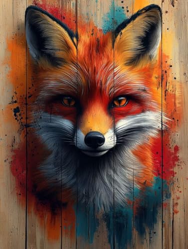 Fuchs Diamond Painting Tier Diamond Painting Erwachsene Kinder DIY 5D Vollbohrer Mosaikherstellung Stickerei Kreuzstich Diamanten Malerei Anfänger, Zimmer Deko Wohnzimmer Geschenke 30x40cm m7-747 Fuchs Diamond Painting Tier Diamond Painting Erwachsene Kinder DIY 5D Vollbohrer Mosaikherstellung Stickerei Kreuzstich Diamanten Malerei Anfänger, Zimmer Deko Wohnzimmer Geschenke 30x40cm m7-747 von LEYAUPGO