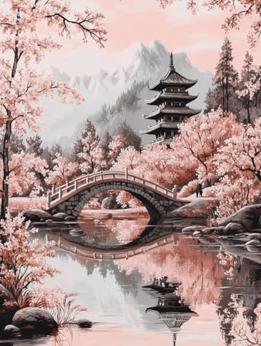 Japan Diamond Painting Landschaft Diamond Painting Erwachsene Kinder DIY Vollbohrer Mosaikherstellung Stickerei Kreuzstich Diamanten Malerei Anfänger, Zimmer Deko Wohnzimmer Geschenke 30x40cm g7-46J Japan Diamond Painting Landschaft Diamond Painting Erwachsene Kinder DIY Vollbohrer Mosaikherstellung Stickerei Kreuzstich Diamanten Malerei Anfänger, Zimmer Deko Wohnzimmer Geschenke 30x40cm g7-46J von LEYAUPGO