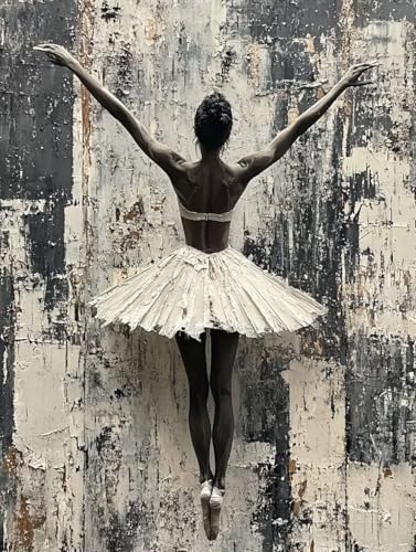 Mädchen Diamond Painting Ballett Diamond Painting Erwachsene Kinder DIY 5D Vollbohrer Mosaikherstellung Stickerei Kreuzstich Diamanten Malerei Anfänger, Zimmer Deko Wohnzimmer Geschenke 60x80cm i7-76W Mädchen Diamond Painting Ballett Diamond Painting Erwachsene Kinder DIY 5D Vollbohrer Mosaikherstellung Stickerei Kreuzstich Diamanten Malerei Anfänger, Zimmer Deko Wohnzimmer Geschenke 60x80cm i7-76W von LEYAUPGO