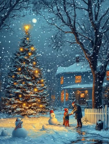 Winter Diamond Painting Landschaft Diamond Painting Erwachsene Kinder DIY Vollbohrer Mosaikherstellung Stickerei Kreuzstich Diamanten Malerei Anfänger, Zimmer Deko Wohnzimmer Geschenke 70x95cm w7-18Q Winter Diamond Painting Landschaft Diamond Painting Erwachsene Kinder DIY Vollbohrer Mosaikherstellung Stickerei Kreuzstich Diamanten Malerei Anfänger, Zimmer Deko Wohnzimmer Geschenke 70x95cm w7-18Q von LEYAUPGO