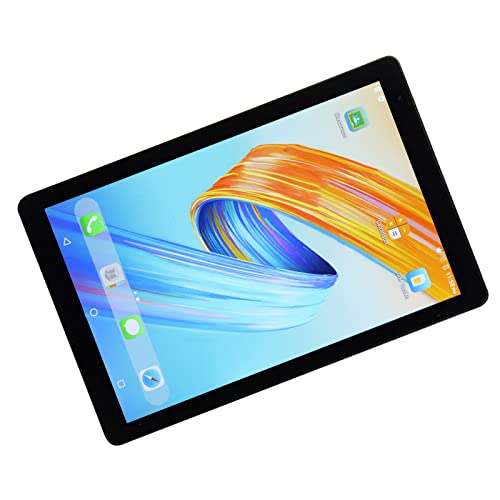 HD-Tablet, Tablet-Computer, Octa-Core-CPU, 720 X 1280 Auflösung, 2 GB, 16 GB, Dual-Kamera, EU-Stecker, 110–240 V, Dual-SIM, Dual-Standby Zum Lesen für Android 8.1 (Schwarz) von LEYT