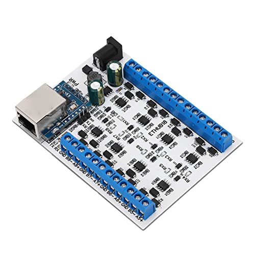 RJ45 auf 8 RS485-Hub-Konverter, Einfache Verkabelung DC7-30V RJ45 auf 8 RS485-Hub (Hub-Modul) von LEYT