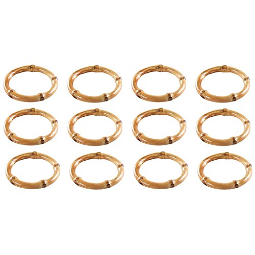 LEYTON 12x Handgemachte Bambus Servietten Ring Natürliche Rustikale Servietten Halter Natürliche Servietten Halter Ringe LEYTON 12x Handgemachte Bambus Servietten Ring Natürliche Rustikale Servietten Halter Natürliche Servietten Halter Ringe von LEYTON