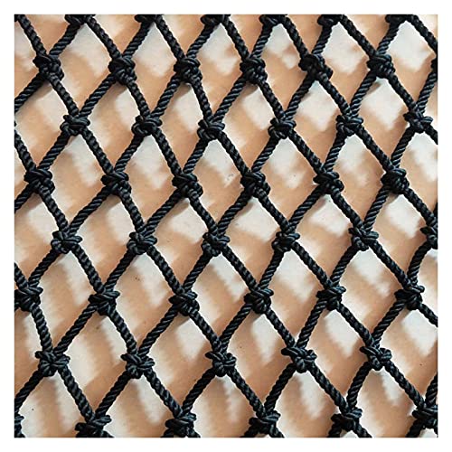 LEYWHEF Child Safety Net Family Balcony Railing Stairs Anti-Falling Baby Fence Net Children Playground Guardrail Kids Safety Netting(8cm Mesh,4x5m(13x16ft)) von LEYWHEF