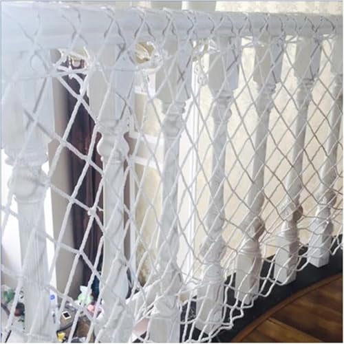 LEYWHEF Customizable Safety Netting for Balcony Wear-Resistant Anti-Fall Net Use for Balcony, Stairs, Garden, Playground(10cm Mesh,1x10m(3x33ft)) von LEYWHEF