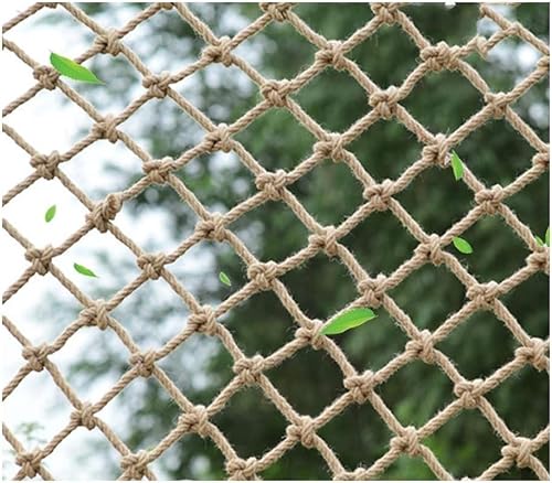 LEYWHEF Durable Nylon Rope Net - Climbing Netting for Garden, Child Safety, and Furniture Protection(1x7m) von LEYWHEF