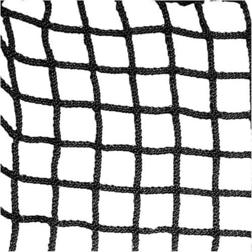 LEYWHEF Loft Net, Black Single Layer Knotless Woven Mesh, Climbing Net for Kids, Safety Net Stair Balcony Anti-Fall Net(2x3m/7x10ft) von LEYWHEF