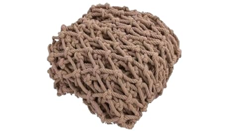 LEYWHEF Rope Guardrail Net Building Partition Ceiling Net Truck Freight Network Anti-Fall Safety Net, for Courtyard(8cm Mesh,2x4m(7x13ft)) von LEYWHEF