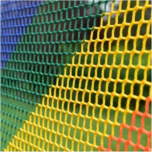 LEYWHEF Safety Netting for Railings - Playground Partition Net Decoration - 4mm/4cm Stair Safety Anti-Fall Netting(4x8m/13x26ft) von LEYWHEF