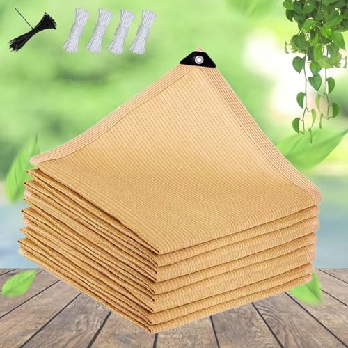 LEYWHEF Shade Garden Netting Sunblock Shade Cloth, 90% Greenhouse Shading Pergola Shade Cover with Grommets and Rope LEYWHEF Shade Garden Netting Sunblock Shade Cloth, 90% Greenhouse Shading Pergola Shade Cover with Grommets and Rope von LEYWHEF