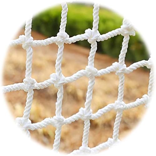 LEYWHEF Stair Fall Prevention Net Nylon Protection Net Wear-Resistant Child Safety Net Trampoline Enclosure Safety Net Color(10cm Mesh,1x8m(3x26ft)) von LEYWHEF