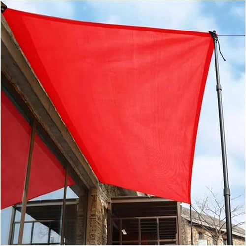 LEYWHEF Sunblock Shade Cloth 90% UV Resistant Shade Netting Balcony Tear Resistance Ventilate Permeable Sun Shade Sail(3x7m) von LEYWHEF