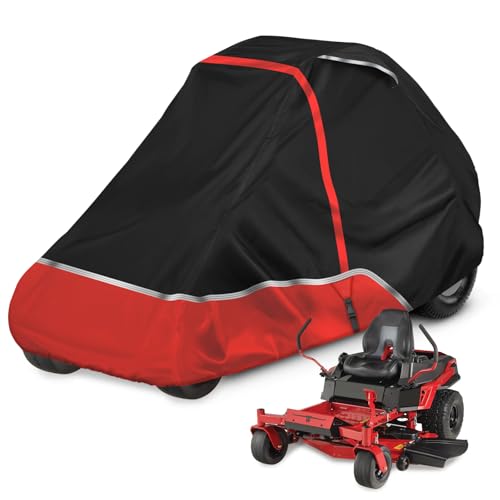 490-7516 Zero Turn Aufsitzrasenmäher-Abdeckung, kompatibel mit Toro 81,3 cm, 106,7 cm, 127 cm TimeCutter und Z-Master 5000series, 420D Oxford Sonnenstaubabweisend, wasserabweisend, mit elastischer 490-7516 Zero Turn Aufsitzrasenmäher-Abdeckung, kompatibel mit Toro 81,3 cm, 106,7 cm, 127 cm TimeCutter und Z-Master 5000series, 420D Oxford Sonnenstaubabweisend, wasserabweisend, mit elastischer von LEZZYRUCK