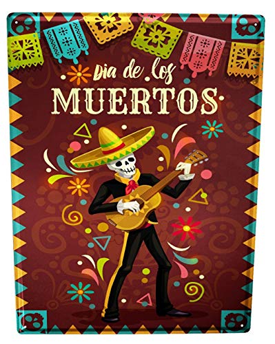 Blechschild Fun Küchen Dia de los Muertos von LEotiE SINCE 2004