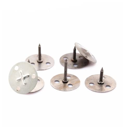 Dreiecksnägel sind keine runden Nägel, verhindern zufällige Parkartefakte, keine Parkwerkzeuge, große Kopfnägel, 100 Stück,20mm * 100pcs von LF-jingjiemei