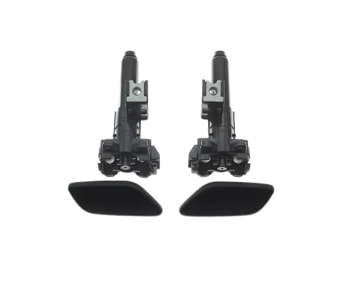 LFDTO Fit for Toyota Hilux 2015 + Front Stoßstange Scheinwerfer Washer Spray Düse Jet Abdeckung Kappe 85207-0K040 85208-0K040 850440K120 850450K130(SET) von LFDTO