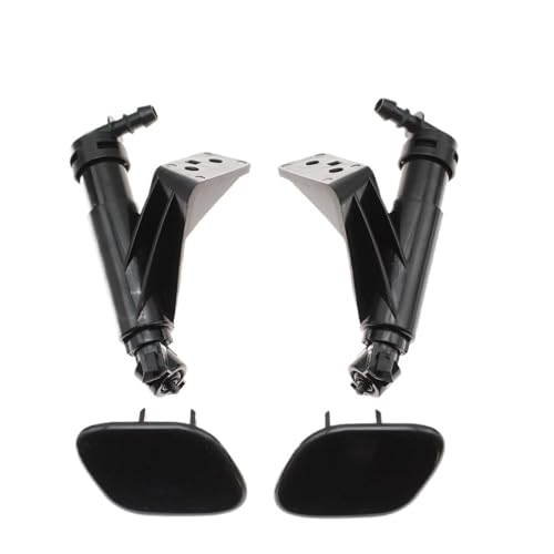 LFDTO Vorne rechts und links Scheinwerfer-Waschanlage Düse Scheinwerfer Reinigung Sprühpumpe + Abdeckkappe Fit for Hyundai Santa Fe DM 2013-2015 98671-2W000(SET) von LFDTO