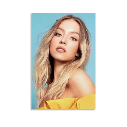 Leinwand-Poster von Sydney Sweeney sind geeignet für Schlafzimmer, Esszimmer und Wohnzimmer, schönes Kunstwerk ist ein tolles Geschenk für Freunde, ungerahmt, 60 x 90 cm Leinwand-Poster von Sydney Sweeney sind geeignet für Schlafzimmer, Esszimmer und Wohnzimmer, schönes Kunstwerk ist ein tolles Geschenk für Freunde, ungerahmt, 60 x 90 cm von LFFHUU