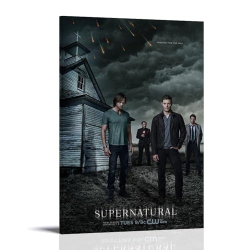 Supernatural Leinwand-Kunst, Heimposter sind geeignet für Schlafzimmer, Esszimmer und Wohnzimmer, schönes Kunstwerk ist ein tolles Geschenk für Freunde, Rahmenstil: 40 x 60 cm Supernatural Leinwand-Kunst, Heimposter sind geeignet für Schlafzimmer, Esszimmer und Wohnzimmer, schönes Kunstwerk ist ein tolles Geschenk für Freunde, Rahmenstil: 40 x 60 cm von LFFHUU