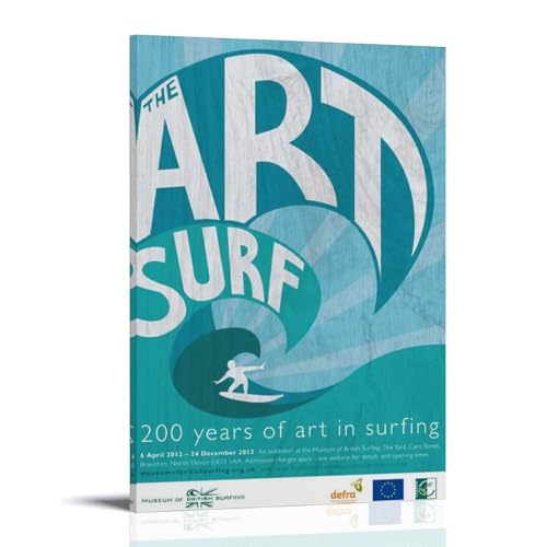 Surfdrucke, Retro-Leinwandkunst, Heimposter sind geeignet für Schlafzimmer, Esszimmer und Wohnzimmer, schönes Kunstwerk ist ein tolles Geschenk für Freunde, Rahmenstil: 30 x 45 cm Surfdrucke, Retro-Leinwandkunst, Heimposter sind geeignet für Schlafzimmer, Esszimmer und Wohnzimmer, schönes Kunstwerk ist ein tolles Geschenk für Freunde, Rahmenstil: 30 x 45 cm von LFFHUU