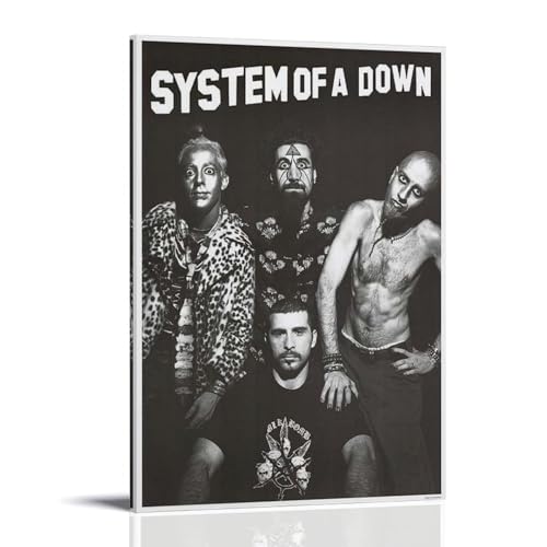 System of A Down Leinwand-Kunst, Heimposter sind geeignet für Schlafzimmer, Esszimmer und Wohnzimmer, schönes Kunstwerk ist ein tolles Geschenk für Freunde, Rahmenstil: 20 x 30 cm System of A Down Leinwand-Kunst, Heimposter sind geeignet für Schlafzimmer, Esszimmer und Wohnzimmer, schönes Kunstwerk ist ein tolles Geschenk für Freunde, Rahmenstil: 20 x 30 cm von LFFHUU