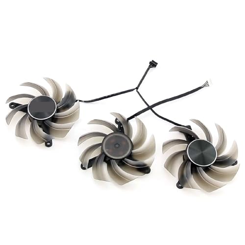 LFGOZSD 83-mm-GPU-Lüfter für RTX 3070 3080, für PALIT für 3090 3080TI 3070TI 3060TI GamingPro-Grafikkartenlüfter(Fan-AB) von LFGOZSD