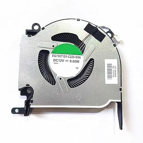 LFGOZSD CPU GPU Fan for HP Omen 16-K 16-N Pro TPN-Q280/Q281 Cooling 5V 12V ND8C00 N18097-001(12V CPU) von LFGOZSD