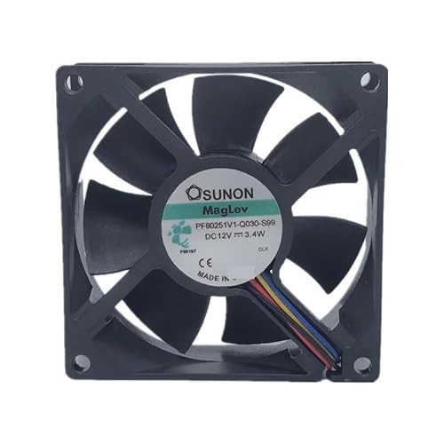 LFGOZSD FÜR SUNON PF80251V1-Q030-S99 12V 3,4W 8025 8cm 4-Draht PWM Lüfter von LFGOZSD