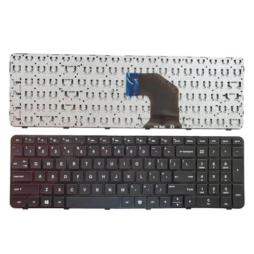 LFGOZSD Für HP für Pavilion G6-2000 G6-2100 697452-001 699497-001 AER36701210 Uns Tastatur(with Frame US Black) von LFGOZSD