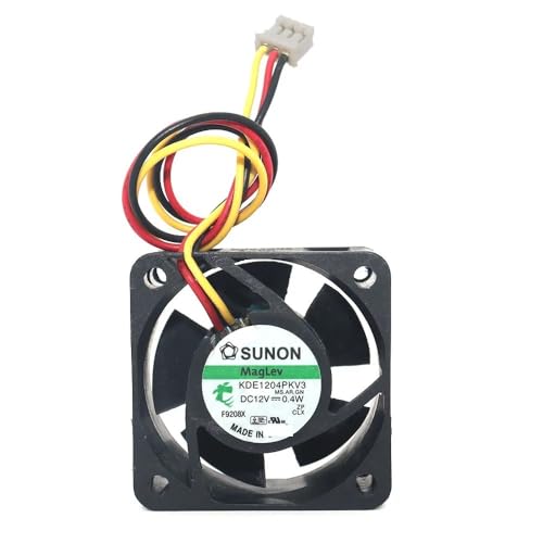 LFGOZSD Für Sunon für Lüfter KDE1204PKV3 DC12V 0,4W 4cm 40mm 40 * 40 * 20MM Ultra leiser Magnetschwebelüfter von LFGOZSD